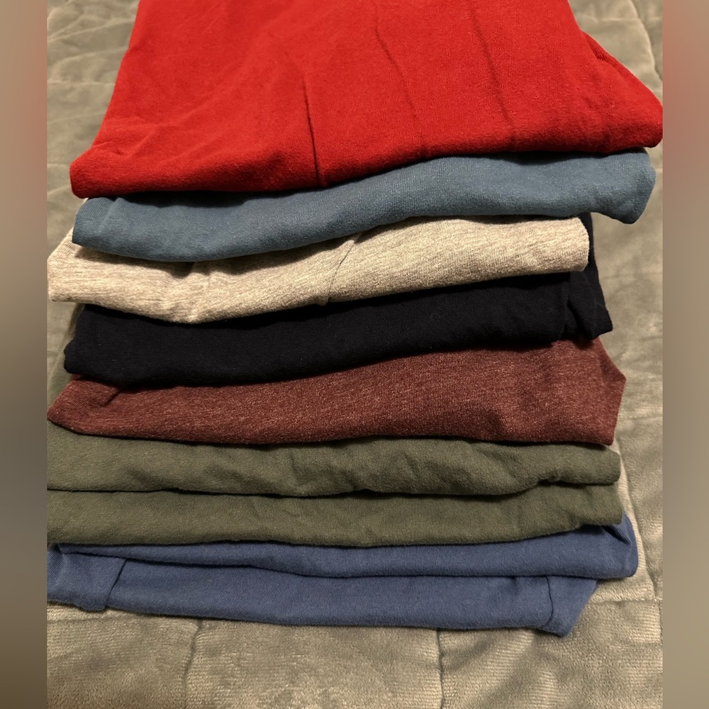 Lot of 9 Men’s Tees - Old Navy Soft Washed